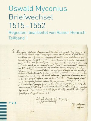 cover image of Briefwechsel 1515-1552